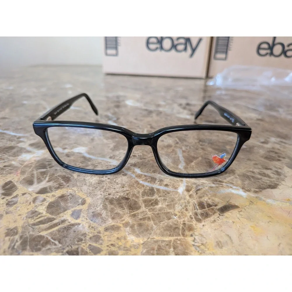 Maui Jim MJO 2115-02 Eyeglasses Glasses Polished Black 53-17-145